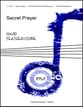 Secret Prayer SATB choral sheet music cover